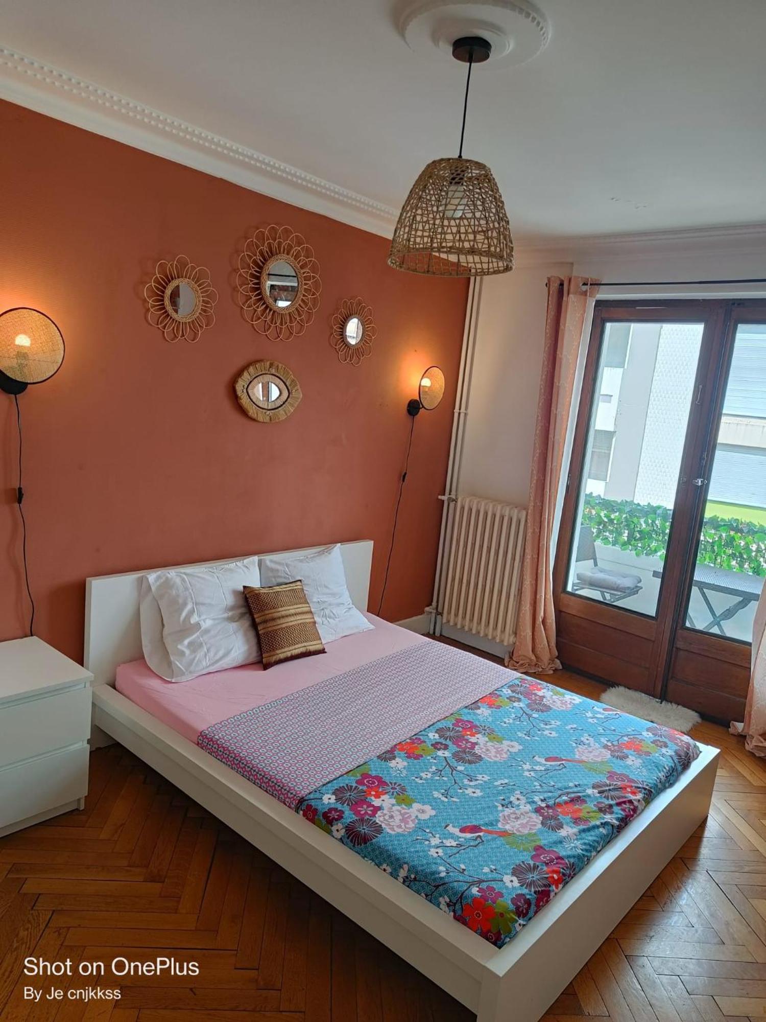 Belle D'hote Avec Balcon Prive - 3 Mins Gare - Geneve Acces Direct Homestay