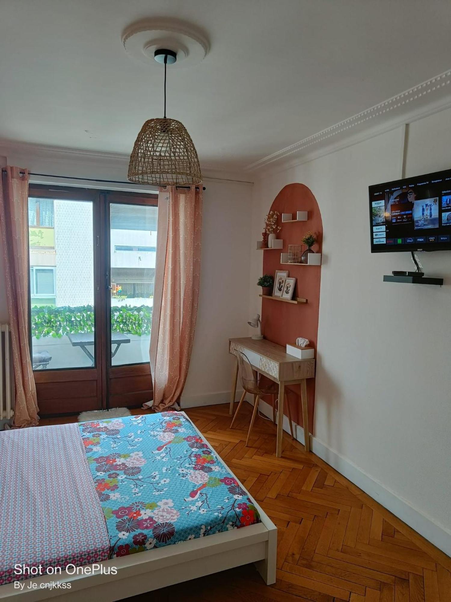 Belle D'hote Avec Balcon Prive - 3 Mins Gare - Geneve Acces Direct Annemasse
